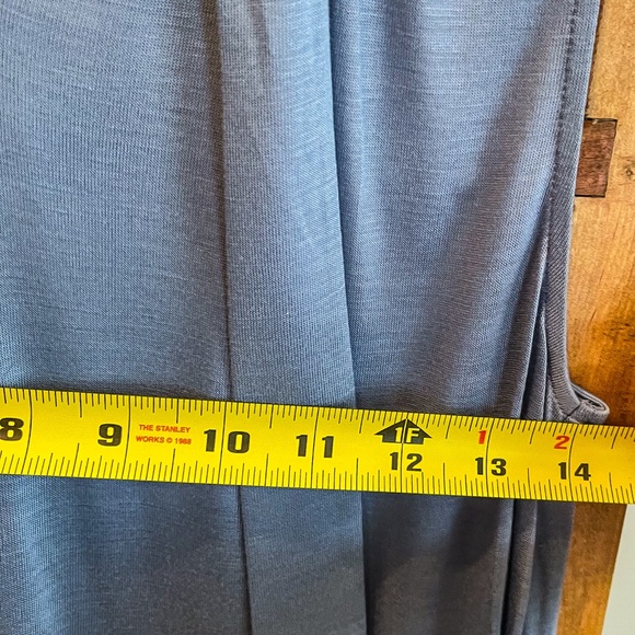 NWT Banana Republic SZ M Blue Neck Tie Layering Tank! - Picture 5 of 7